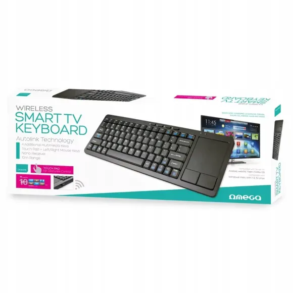 Omega Omega Wireless Smart TV Keyboard 16795