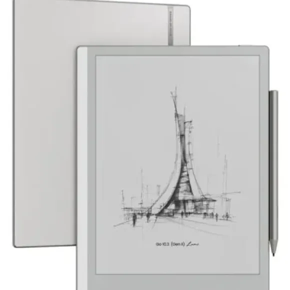 ONYX BOOX Go 10.3" (Gen. 2) Lumi, Podświetlany ekran, Wi-Fi, Bez reklam Szary