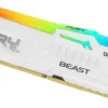 Pamięć Kingston Fury DDR5-6000 32768MB PC5-48000 Beast AM5 RGB White (KF560C36BWEA-32)