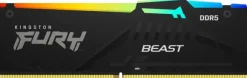 Pamięć Kingston Fury Beast RGB, DDR5, 16 GB, 6000MHz, CL36 KF560C36BBE2A-16