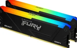 Pamięć Kingston Fury Beast RGB, DDR4, 32 GB, 3200MHz, CL16 KF432C16BB12AK2/32