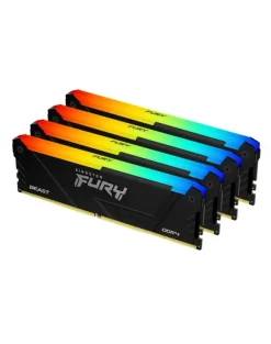 Pamięć Kingston Fury Beast RGB, DDR4, 128 GB, 3600MHz, CL18 KF436C18BB2AK4/128