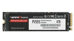 Patriot 4TB VIPER PV593 M.2 2280 PCIe Gen5 x4 PV593P4TBM28H