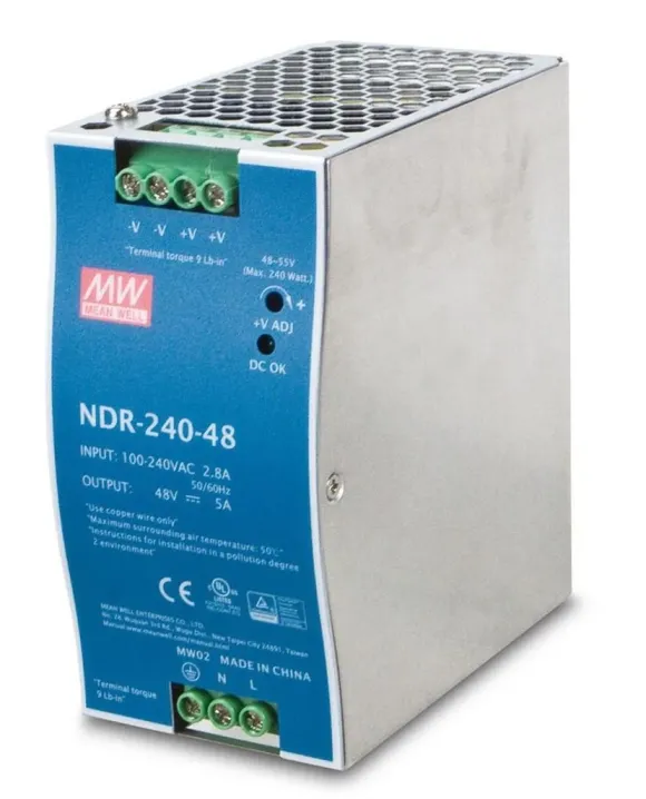 PLANET PWR-240-48 moduł zasilaczy 240 W Niebieski, Szary 4797131