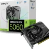 PNY GeForce RTX 5060 Single Fan 8GB GDDR7 DLSS4 VCG50608SFXPB1