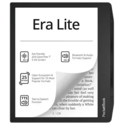POCKETBOOK Czytnik e-booków Era Lite, Podświetlany ekran, Wi-Fi Ciemnozielony PB710-9-WW
