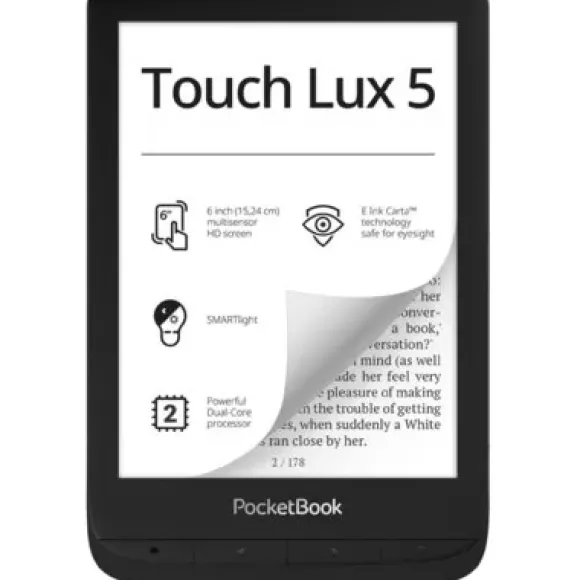 PocketBook 628 Touch Lux 5 Czarny