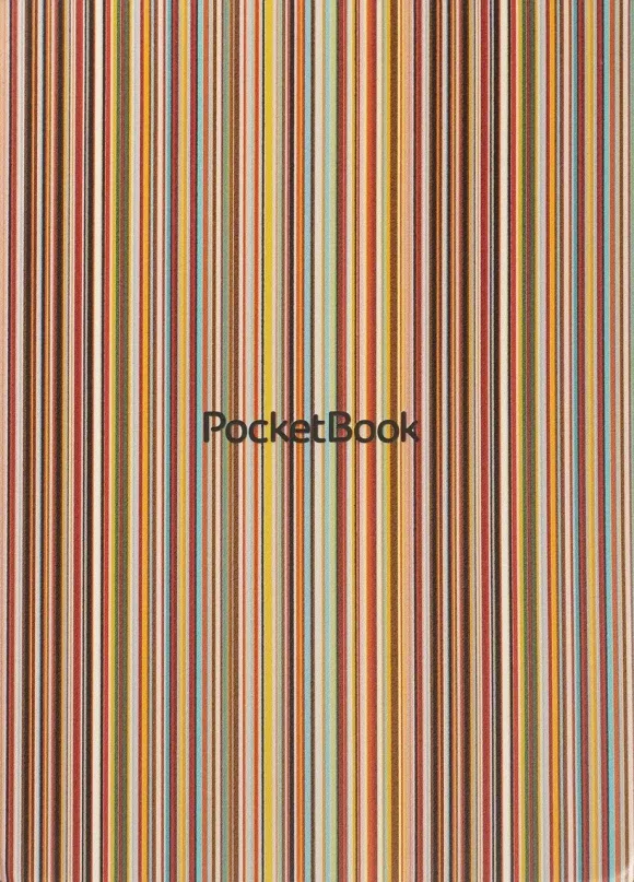 Pokrowiec PocketBook Pocketbook Shell Cover - Colorful Strips 7,8"