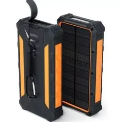 Powerbank Spello by Epico 24 000 mAh Solar (9915101300219) Czarna/Pomarańczowa
