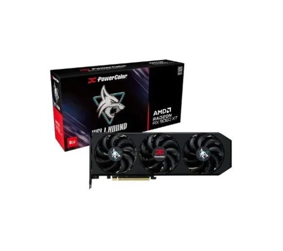 PowerColor Hellhound Radeon RX 9060 XT 8GB GDDR6 128bit FSR (RX9060XT 8G-L/OC)