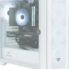 PREYON Windy Pro 880 White Ryzen 7 7800X3D, 32 GB, RTX 5070, 1 TB M.2 PCIe