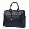 PUCCINI Torba Na Laptopa Damska Czarna z Ozdobnym Brelokiem BAXP00261-1