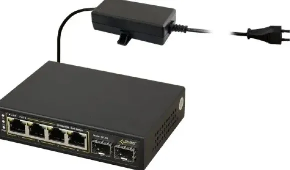 PULSAR Switch PoE 6-portowy do 4 kamer IP SFG64 SFG64