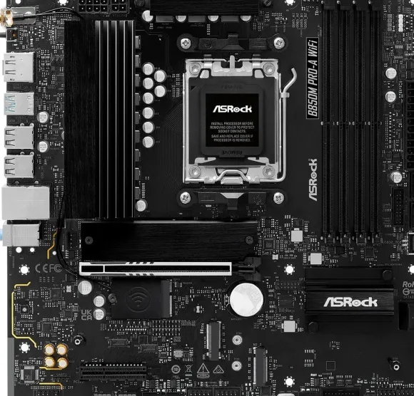 Płyta główna Asrock B850M Pro-A WiFi AMD B850 Gniazdo AM5 micro ATX
