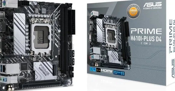 Płyta główna Asus PRIME H610I-PLUS D4-CSM