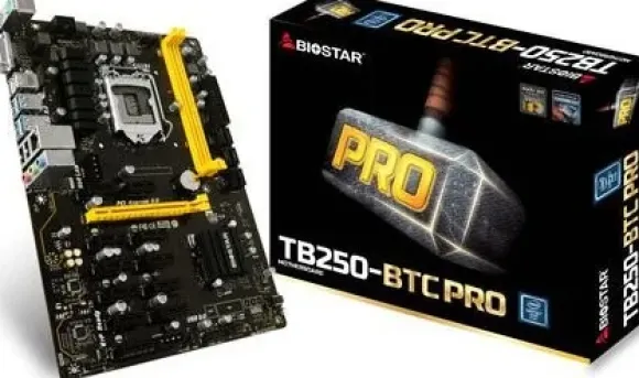 Płyta główna Biostar TB250-BTC Pro Mining