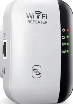 QIKtech Wzmacniacz sygnału Wi-Fi NAJMOCNIEJSZY PRO 300Mbps WPS 2.4GHz 5905811912830