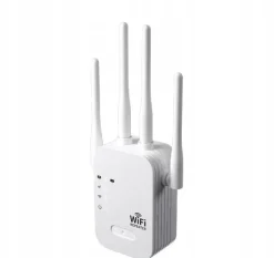 Repeater WZMACNIACZ SYGNAŁU WIFI 1200mb/s aż 4 anteny ROUTER ACCES POINT