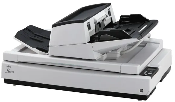 Ricoh fi-7700S Skaner płaskiej powierzchni i ADF 600 x 600 DPI A3 Czarny, Biały PA03740-B301