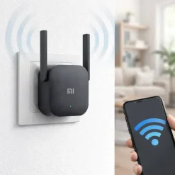 Router Xiaomi Wzmacniacz sygnału Wi-Fi Mi Wi-Fi Range Extender Pro Czarny Black XMWIFIREP