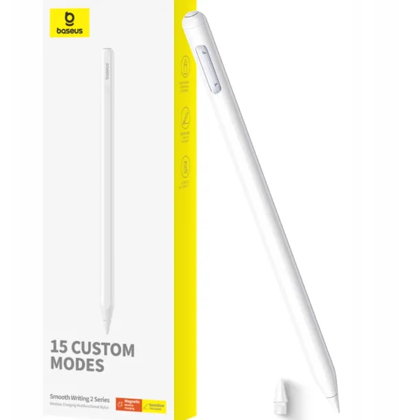 Rysik Baseus Stylus Baseus Smooth Writing 2 rysik aktywny z ładowaniem bezprzewodowym indukcyjnym - biały