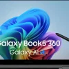 Samsung Galaxy Book5 360 NP754QHA-KA4DE notebook/Intel Core Ultra 7 258V Hybryda (2w1) 39,6 cm (15.6") Ekran Full HD 32 GB LPDDR5x-SDRAM 512 GB SSD Wi-Fi 7 (802.11be) Windows 11 Pro Niemiecki Szary