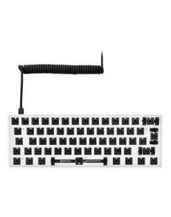 Sharkoon SKILLER SGK50 S4 Barebone Gaming Keyboard White, ISO Layout
