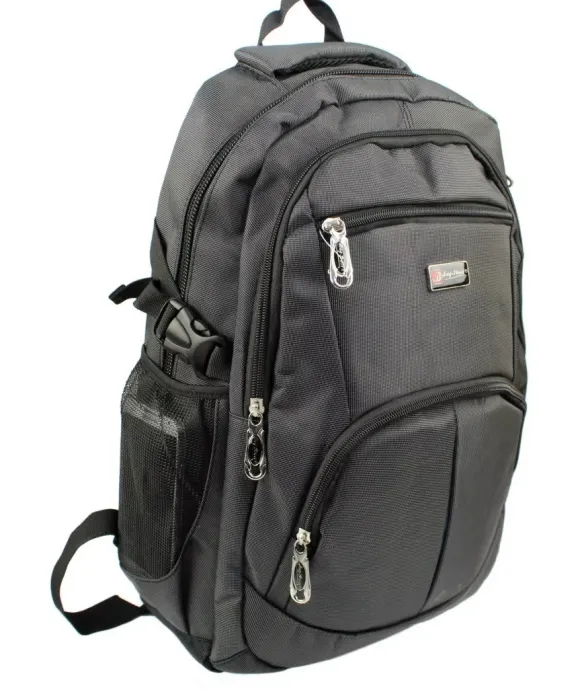 Solidny Plecak Bag Street ''DE LUXE'' Duży Z Funkcją Noszenia Laptopa BS4034 15''