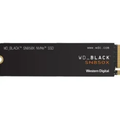 SSD|WESTERN DIGITAL|Black SN850X|1TB|M.2|PCIE|NVMe|Write speed 6300 MBytes/sec
