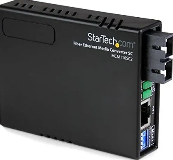 STARTECH.COM Startech.COM MCM11 0sc2eu 10/100Mbps Ethernet włókno szklane Multi Mode Media Converter 0065030836838