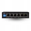 Switch 4* RJ45 z POE+2*UpLink Extend 250m 100Mb/s