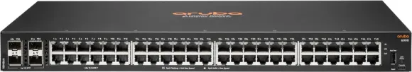 Switch Aruba Aruba 6000 48G 4SFP Zarządzany L3 Gigabit Ethernet 10/100/1000 1U R8N86A