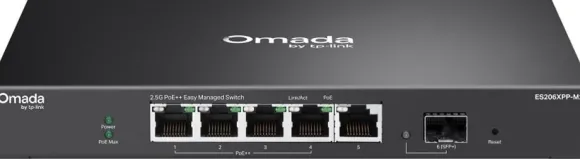 Switch TP-Link TP-Link OMADA switch ES206XPP-M2 5x2,5GbE,1xSFP+,4xPoE++,120W, fanless