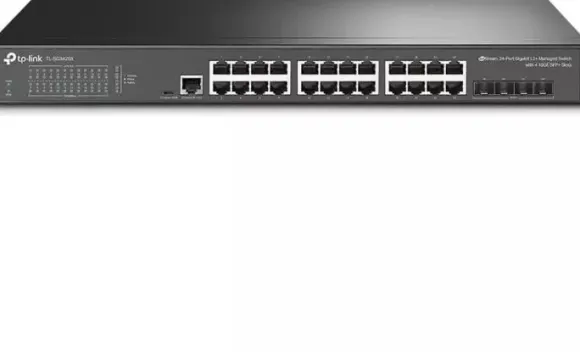 Switch TP-Link TP-LINK Omada 24-Port Gigabit L2+ Managed Switch with 4 10GE SFP+ Slots SG3428X(UN)