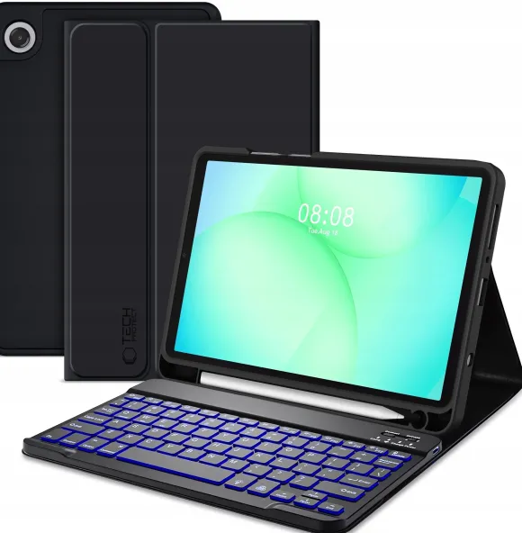TECH-PROTECT SC PEN + KEYBOARD GALAXY TAB A9+ / A11+ PLUS 11.0 X210 / X215 / X216 / X230 / X235 / X236 BLACK