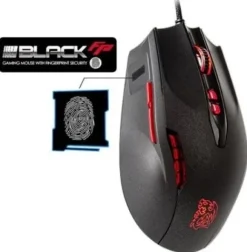 Thermaltake eSports Fingerprint czarna (MO-BKV-WDLGBK-01)