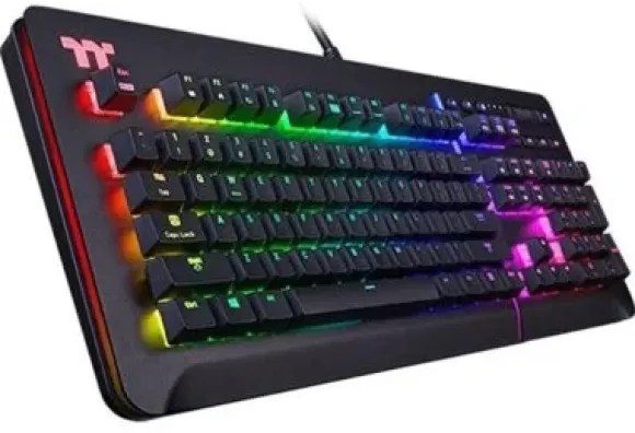 Thermaltake Level 20 RGB Black Cherry MX Blue (KB-LVT-BLBRUS-01)