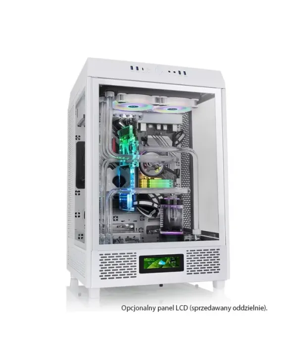Thermaltake The Tower 500 Snow Kolor: BIAŁY, tower case (Kolor: BIAŁY, tempered glass)
