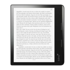 Tolino Epos 3 czytnik e-booków Ekran dotykowy 32 GB Wi-Fi Czarny
