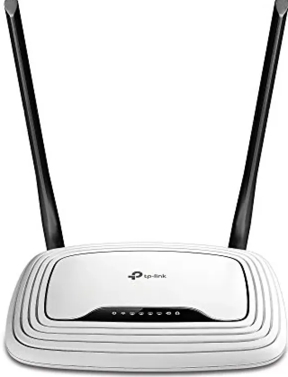 TP-Link TP-LINK TL-WR841 N N300 Wi-Fi Router (wyjście na modem kablowy, DSL, z włókna szklanego, 300 Mbit/s, 4 Porty Ethernet, 2 nieodłączane anteny), biały TL-WR841N (UK)