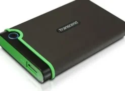 Transcend 2TB Czarno-zielony TS2TSJ25M3 zewnętrzny