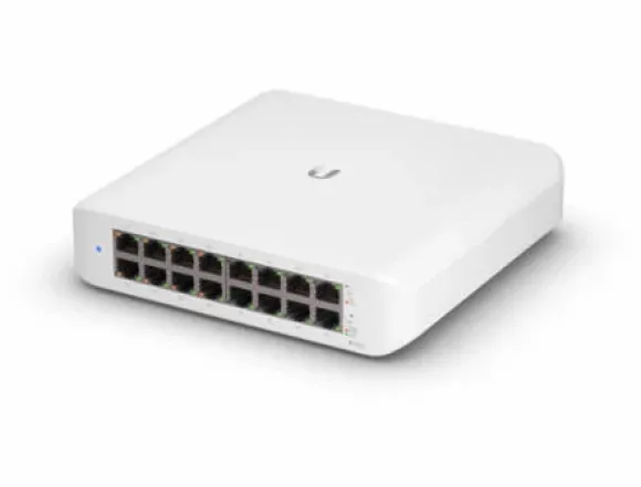 Ubiquiti Switch 16 port 1Gbps RJ45 8xPoE+ zasilacz