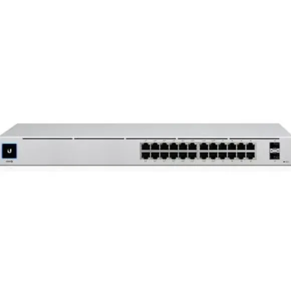 Ubiquiti USW-24-POE | Switch | UniFi, 24x RJ45 1000Mb/s, 16x PoE+, 2x SFP USW-24-POE-EU