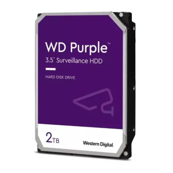WD Dysk HDD Purple WD22PURZ (2 TB ; 3.5"; 256 MB; 5400 obr/min) WD22PURZ