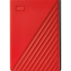 WD My Passport 6TB HDD Czerwony WDBR9S0060BRD-WESN