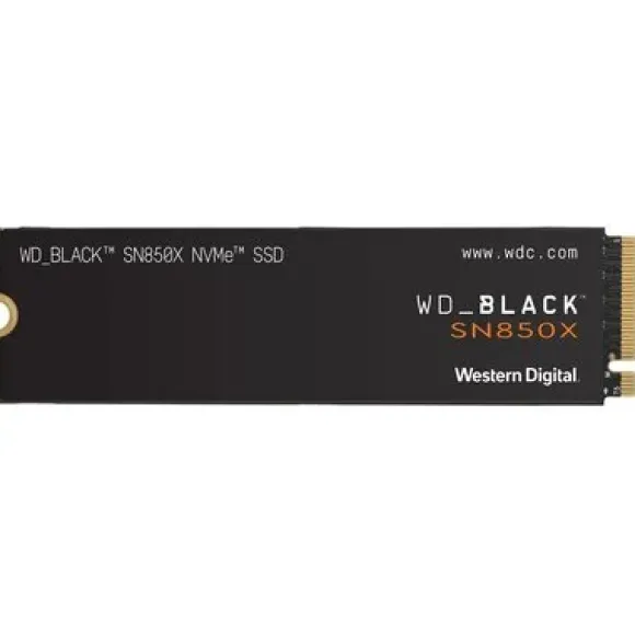 WD 2TB M.2 PCIe Gen4 NVMe Black SN850X