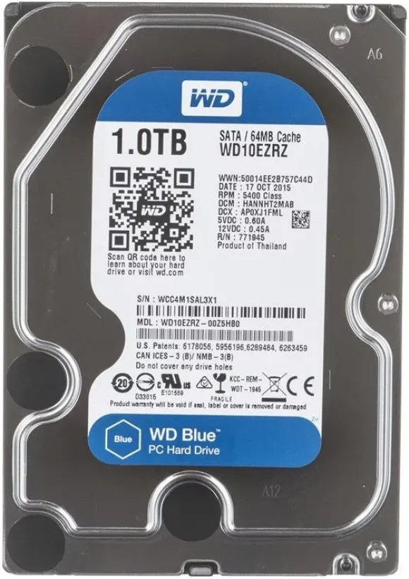 Western Digital Blue 1TB WD10EZRZ