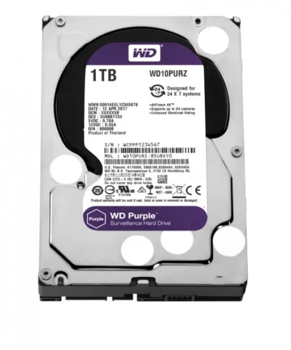 Western Digital Purple WD10PURZ 1TB