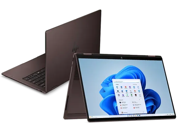 2w1 HP OmniBook X Flip 14-kc0015nwx 3K OLED / AMD Ryzen™ AI 9 465 32 GB RAM 1 TB SSD Radeon™ 880M Windows 11 Home Brązowy
