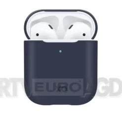 XQISIT Etui na słuchawki XQISIT Silicone Case for AirPods Niebieski 38499